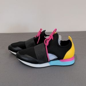 Aldo Dwiedia Black Neoprene Jogging Shoes